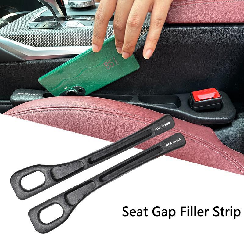 For Mercedes Benz 2Pcs Car Seat Gap Storage Box Cup Holder Leak-proof Feries Decorations Supplies  For MERCEDES BENZ W211 W204 W210 W203 CLA GLA
