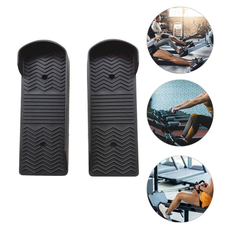 Lightweight Elliptical Trainer Foot Pedals Fitness Machine Foot Pedals with Nonslip Surfaces for Effective Home Workouts