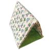 Mini Lizard Tent Cactus Pattern Detachable Machine Washable Soft Comfortable Warm Cotton Nest Hamster Sleeping Bed