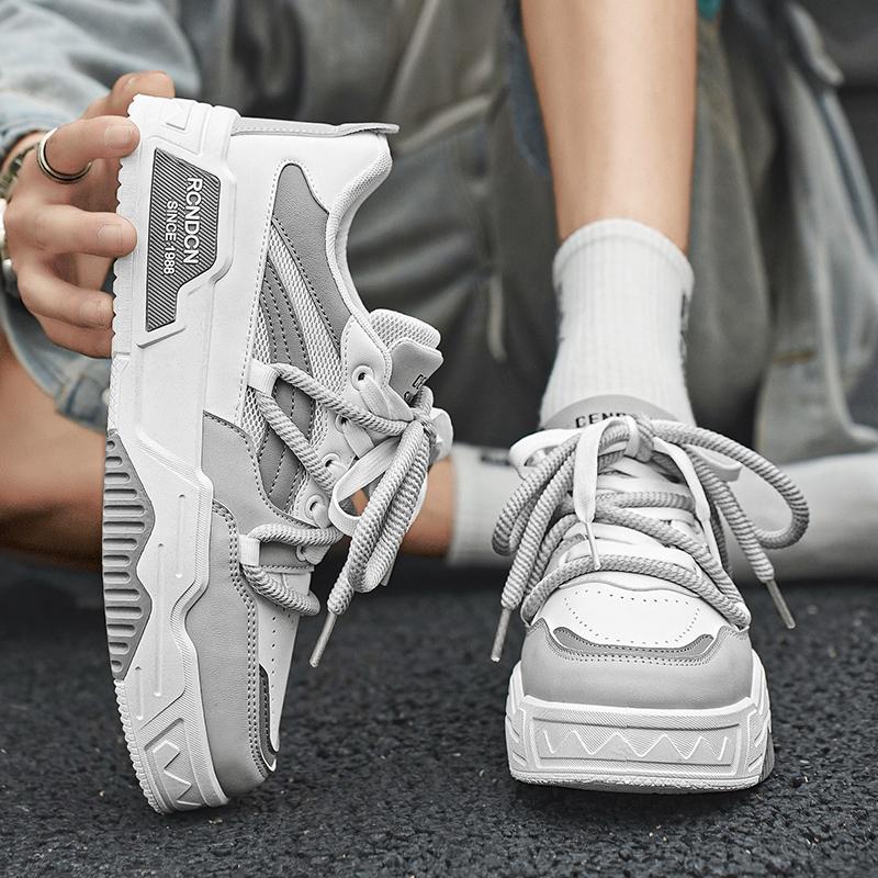 

Новые мужские классические модные низкие дышащие кроссовки для скейтбординга, повседневные удобные спортивные кроссовки для мальчиков и девочек в стиле ретро 39 бежевый/чёрный