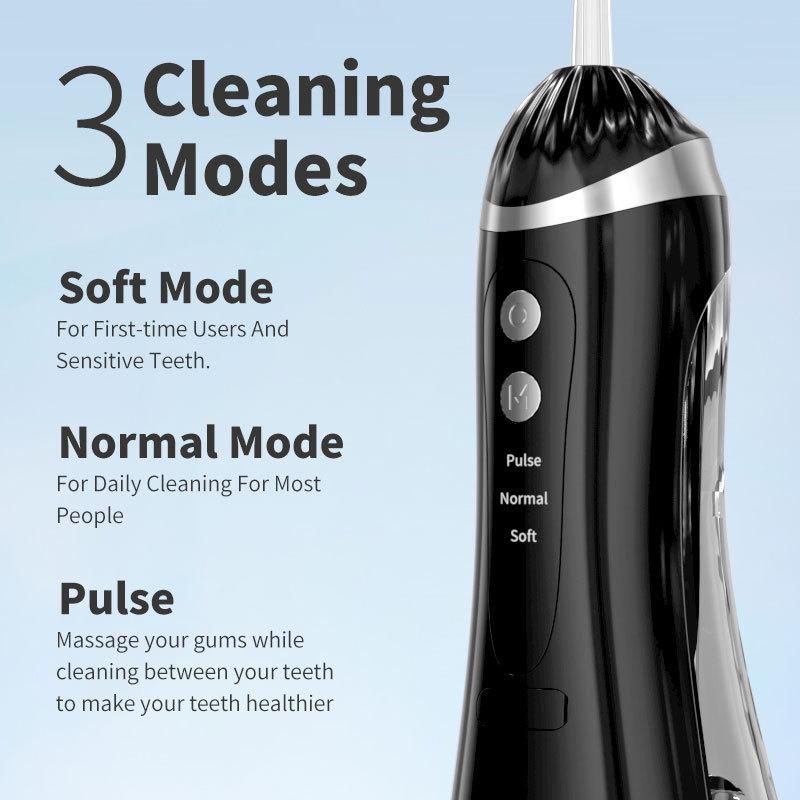 Portable Electric Water Flosser for Orthodontic and Gum Care with High Cleaning Power