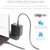 Câble de recharge USB-C - STARTECH.COM - 1m - 240W PD EPR - Certifié USB-IF - USB 2.0 Type-C