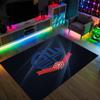 Bolton Wanderers FC Design Crystal Velvet Carpet Cozy Non?Slip Printed Rug For Bedroom Living Room Entrance