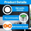 24mm Faucet Aerator with Washer and Wrench Water Saving Flows Restrictors Tap Bubblers for Bathroom or Kitchen Sink