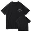 Pure cotton short-sleeved T-shirts for men and women high-end trendy T-shirts for the new summer of 2025 and Marine animals
