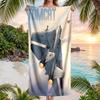 Tomcat Fashion Beach Towel: Ideal for Summer Adventures Soft, Absorbent and Quick Drying Suitable for Swimming and Bathing