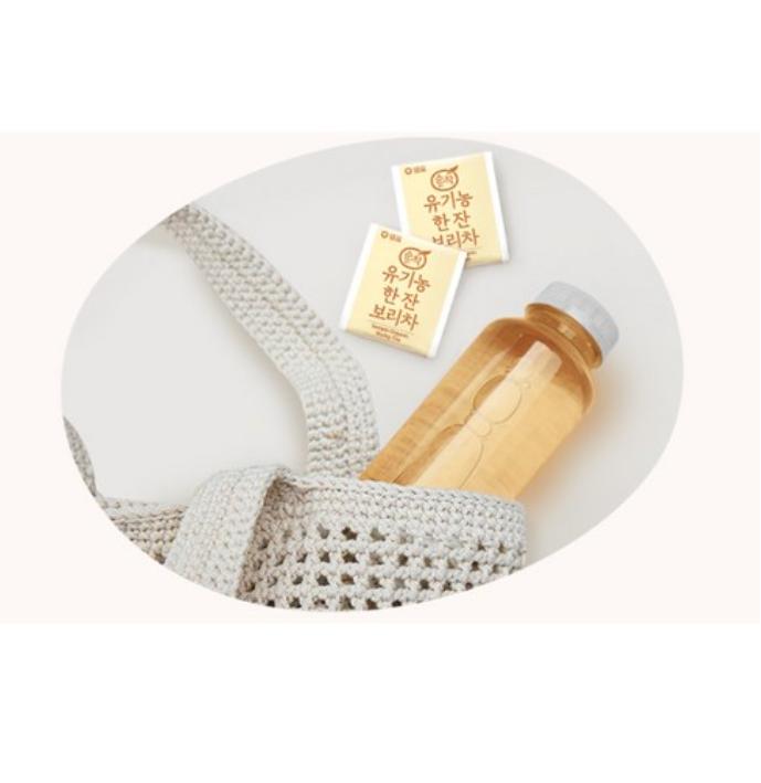 Soonjak Bio Ein Tasse Gerstentee 150g | Praktischer & Koffeinfreier Koreanischer Gerösteter Gerstentee