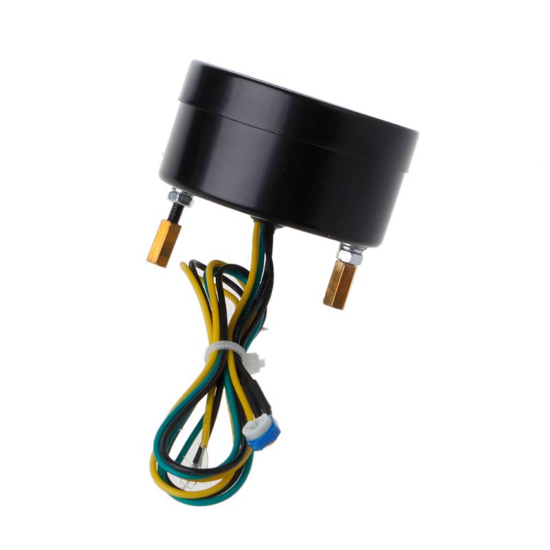 2" 52mm univerzální měřič hladiny paliva pro motocykly, 8 LED světelný displej 12V