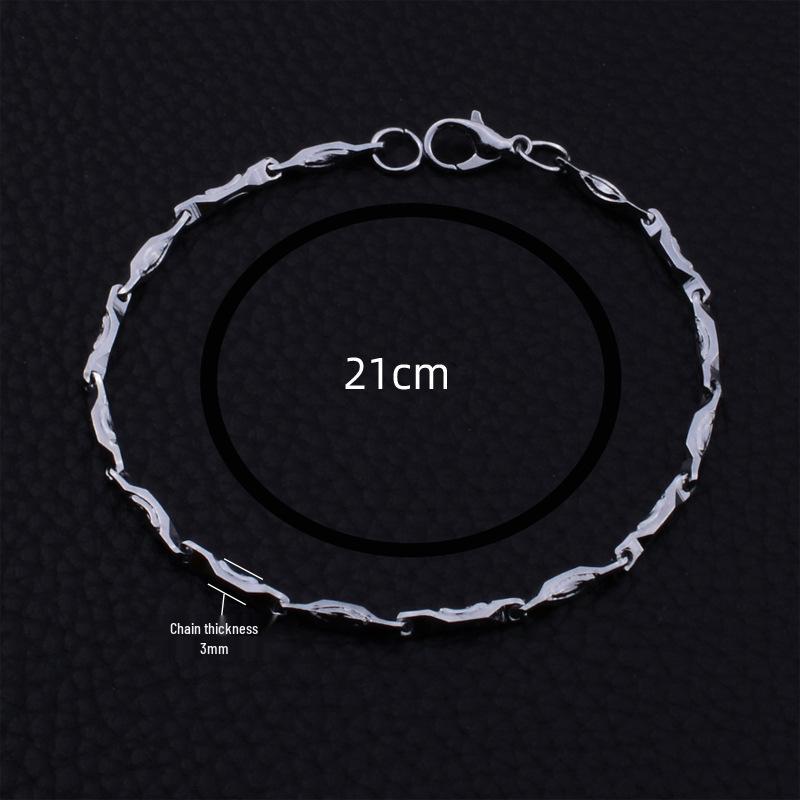 Stylish Silver-Plated Yuanbao Bracelet - Trendy and Elegant Hand Jewelry Accessory