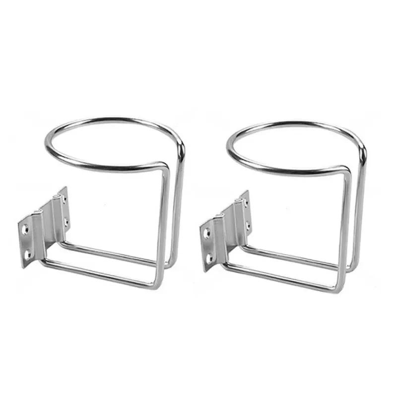 Edelstahl Bootsring Becher Getränkehalter Universal Getränkehalter für Marine Yacht LKW Wohnmobil Auto Anhänger Hardware