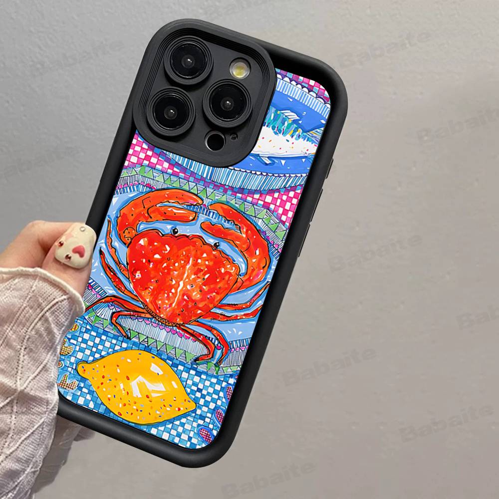 

Sardines Fish Phone Case For IPhone 17 16 15 14 13 Pro Max Plus 12 11 Cover iPhone 17 Pro