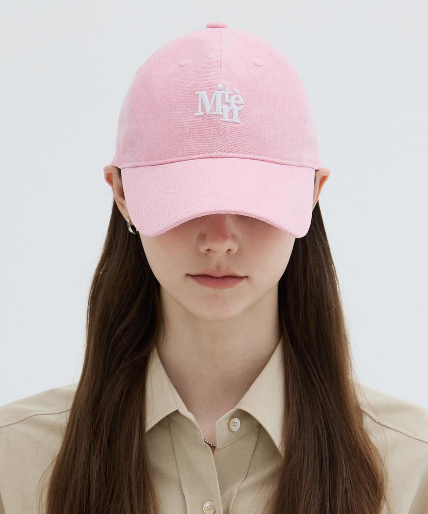 Mineti Small Head New Logo Pigment Ball Cap Y 10125 Mt