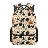 Full Print School Bag Student Cute Halloween Backpack School Commute Large Capacity Backpack