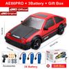 4WD Remote Control Drift Car 4X4 High Speed Racing RC Car with LED Lights RTR Radio Truck Vehicle Model Toy Gift for Kids Adults