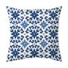 Blue Theme Simple Pattern Printed Pillow Cover Home Decor Geometric Mandala Sofa Cushion