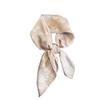 European and American Simple Cashew Print Square Scarf Fresh and Fashionable Temperament Imitation Silk Scarf for Women