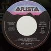 7inch Record AIR SUPPLY  Stars In Your Eyes AS19565 Arista 1986 Canada Pop Used