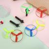 Pull String Pull String Flying Disc Flying Spin Top Pull String Flying UFO  Kids Toys