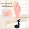 Bendable Nail Art Practice Hand with Adjustable Fingers