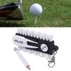 Marking Pencil Golf Tees Holder Storage Device Green Fork Golf Golf Tees Rack  Training Accessories