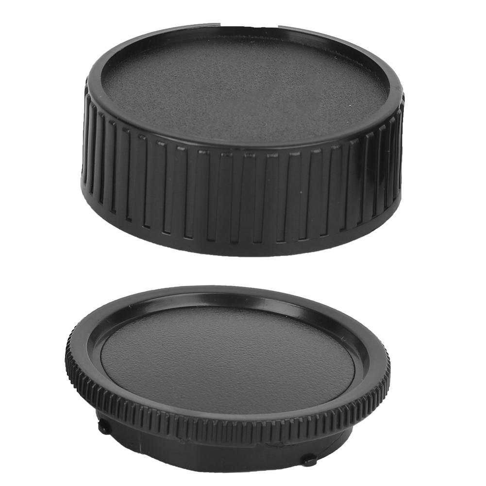 Camera Body Lens Cover Kit Lightweight Dustproof Scratch Resistant Fit for Leica M Mount
