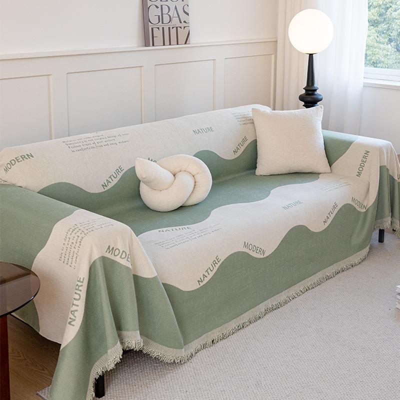 Chenille Sofa Towel Simple Modern Sofa Blanket Anti-Cat Scratch Sand Release Four Seasons Universal Leather Sofa Cover Cover Cover Cloth