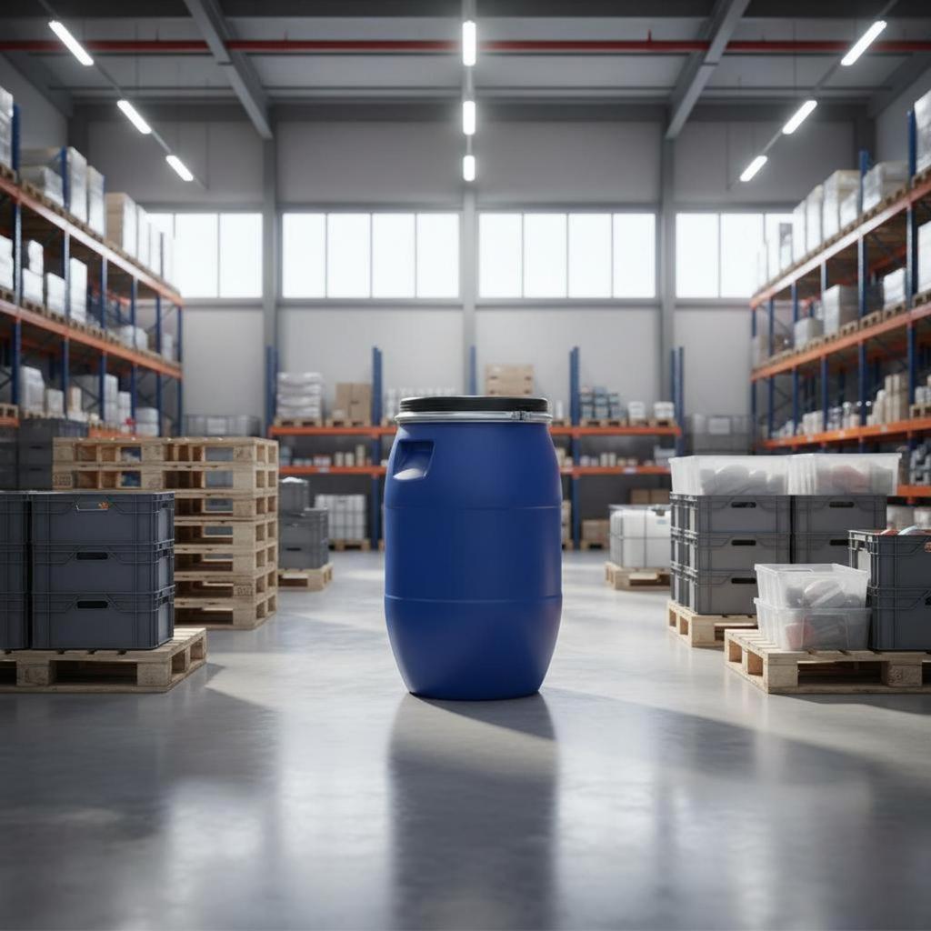 Plastic Fermentation Barrel Spill-Resistant 50L HDPE Sturdy Duty
