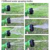 Retractable Magic Hose with High-Pressure Car Wash Water Gun Garden Watering Hose for Home Pool Cleaning and Garden Watering