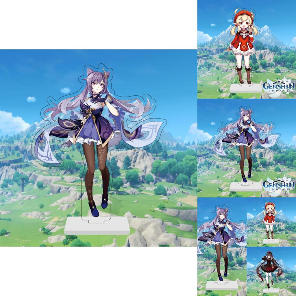 Gorgeous Genshin Impact Acrylic Stand Anime Characters Desktop Display