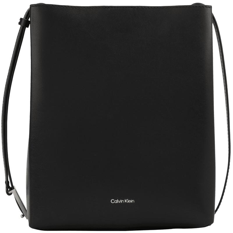 

Calvin Klein Casual Commuter Letter Print Leather Crossbody Bag Women bags Space-Black DH3772-BAE Basic Set (Bag)