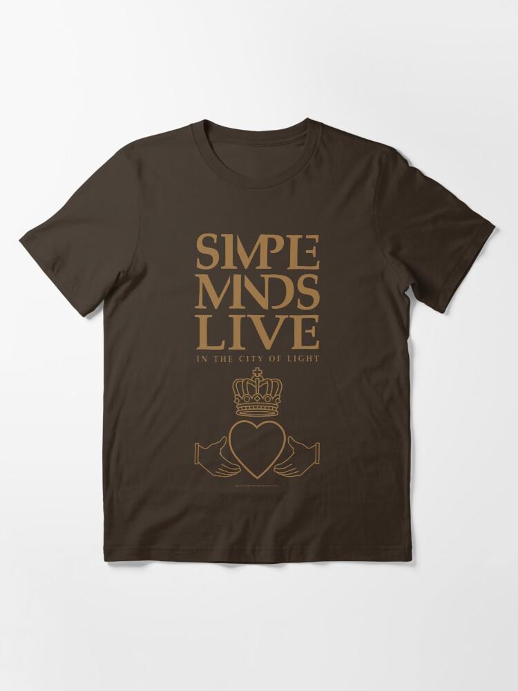 Simple Minds Simple Minds - Live In the City of Light Logo Essential T-Shirt