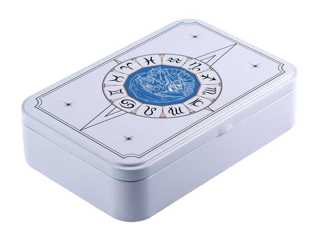 Zodiac Signs Metal Case Dice Box