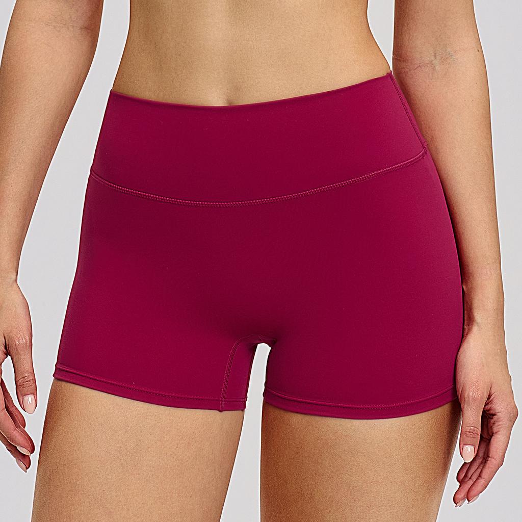 Summer Tight Yoga Shorts for Women High Waisted Belly Controlling Fitness Pants Butt Lifting Running Sports Shorts Female