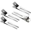 50pcs Hairpins, 1.8inch Metal Alligator Clips Double Prong Hairpins for Salon Barber Styling Clip DIY Barrette Bows Accessories (50 Pcs, Silver),2024 