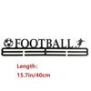 Home & Sports Display Combo:Key Holder & Bathroom Accessories,Wall Coat Racks for | Football & Marathon Medal Holders for Runner