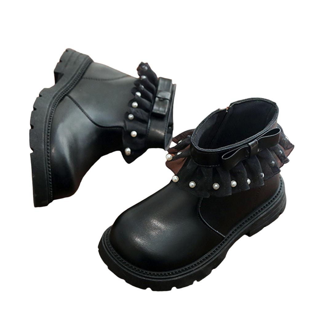 Girls Big Kid Princess Boots for Spring and Fall - Comfortable Casual Boots