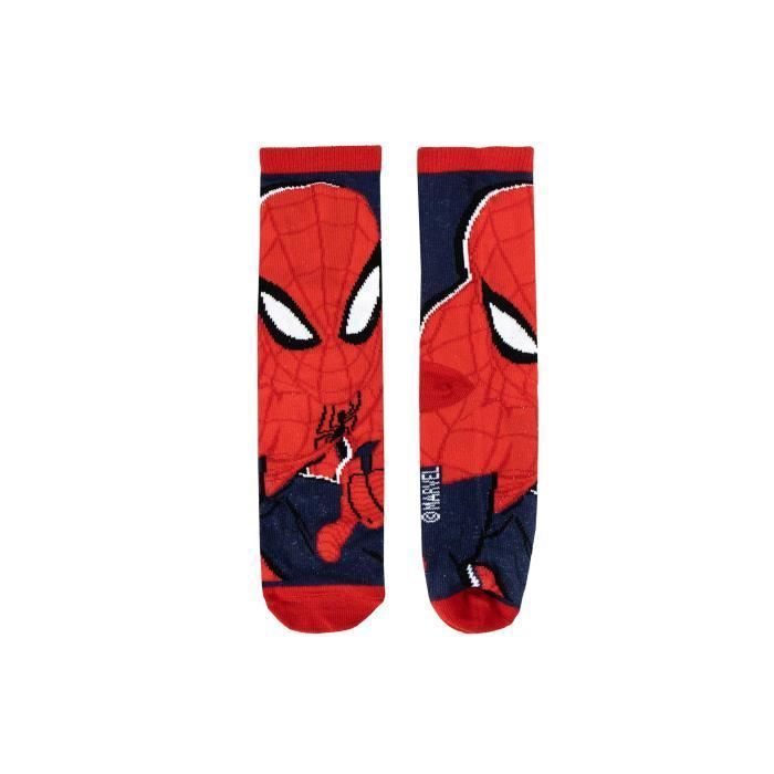 Chaussettes - CERDA - Spiderman - Pack de 3 - Douces et respirantes - Garçon