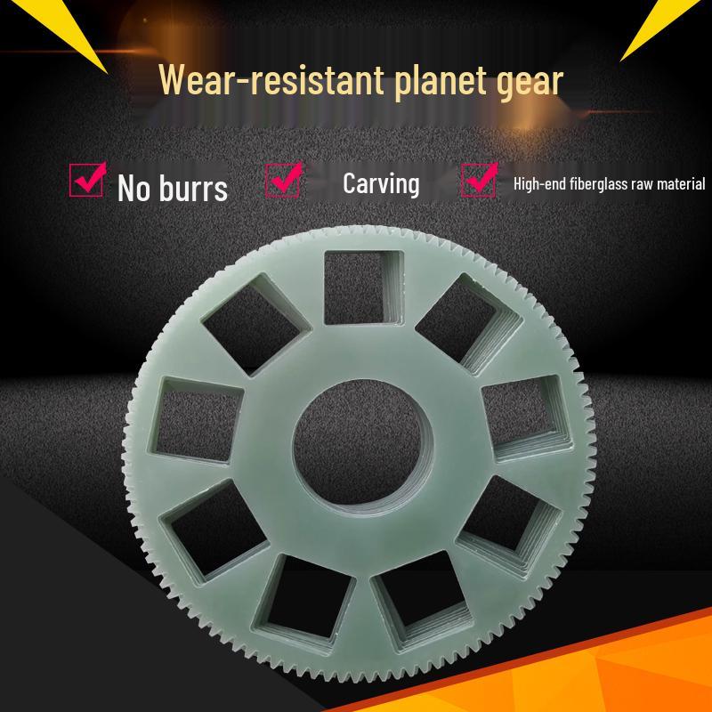 Fiberglass Resin Gear Plate Glass Grinding Fixture for Flower Plate Machining