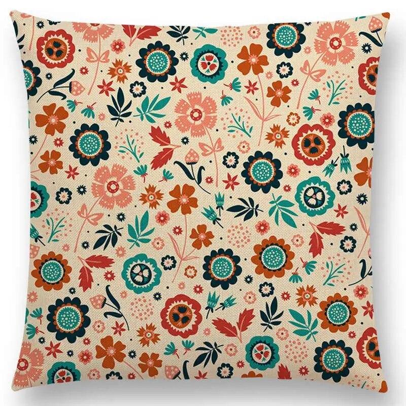 Kissenbezug Heimdeko Niedliches Blumenkissen Designer Hochwertig Sofa Wohnzimmer