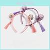 Chinese Style Headband For Girls Handmade Red Tassel Hair Accessory For Party And Dress Up