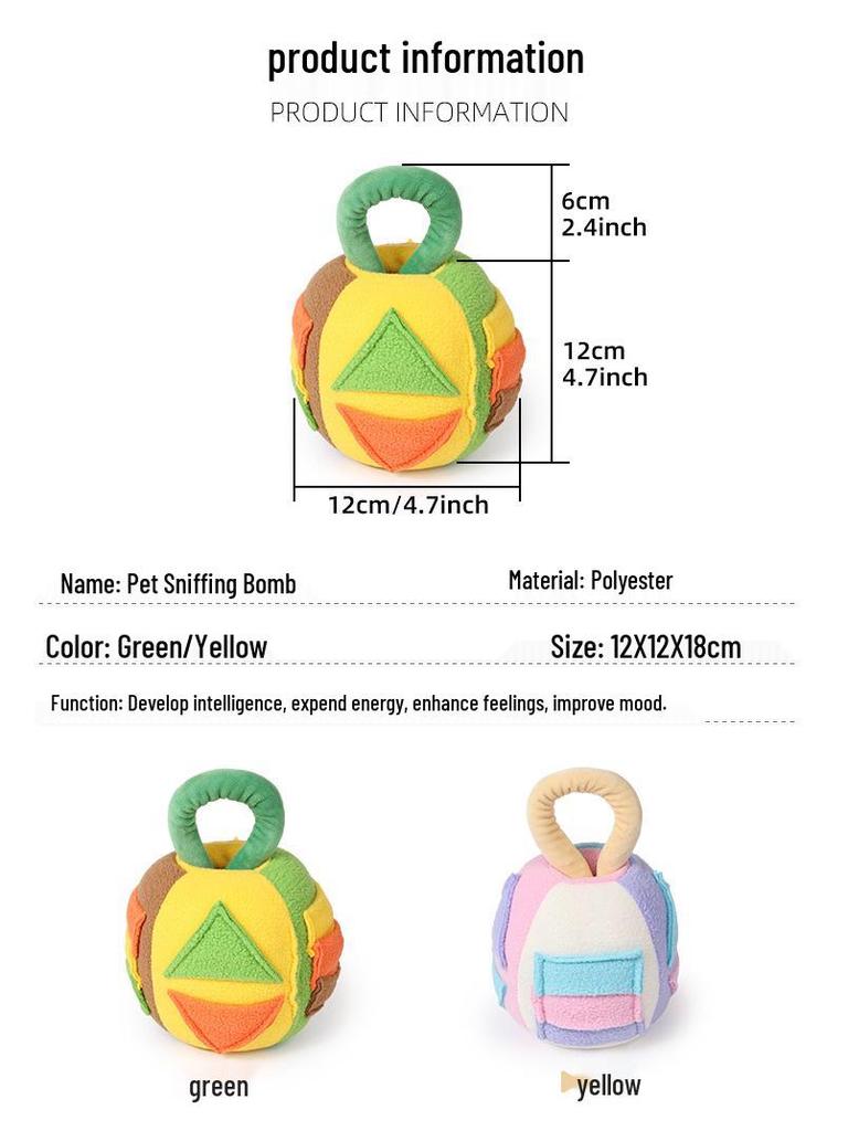 Pet Toy Sound Ball: Puzzle Hide & Seek for Cats and Dogs from Japan & South Korea