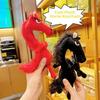 Cute Kungfu Horse Doll Pendant Polyester Chinese Zodiac Horse Pendant New Year Gifts