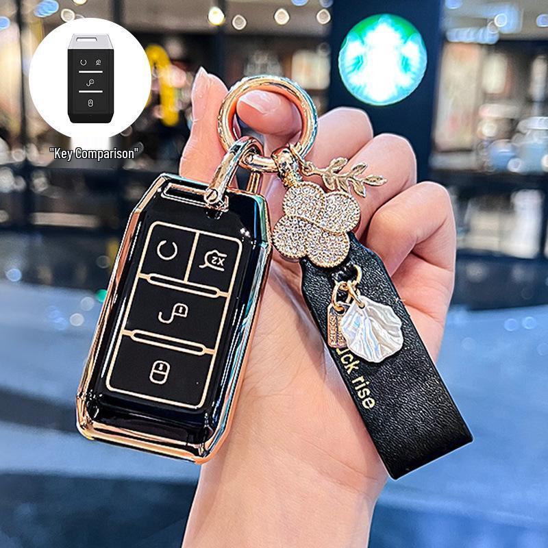 BYD Qin Fuel E1/E3, Old E2 Yuan Pro, New Energy High-End S2 Car Key Cover