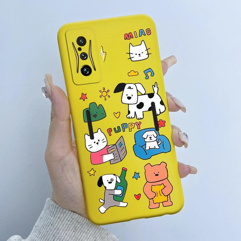For Xiaomi Poco F4 GT Case Soft TPU Silicone Cover Cute Astronaut Panda Phone Case For Poco F4GT Redmi K50 Gaming Coque Funda