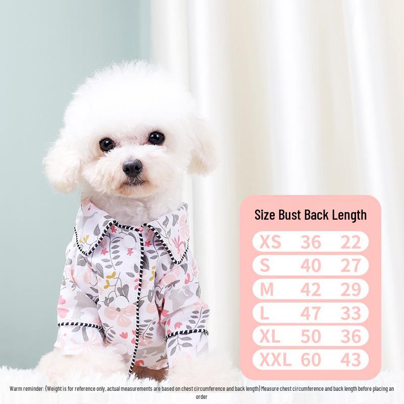 European & American Korean Style French Bulldog Pajamas - Boutique Pet Clothes