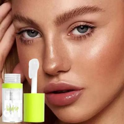 Girl Cult Eye Makeup GIRLCULT Jelly Lip Oil Tint Makeup Plumper Care Moisturizing Gloss Transparent Liquid Lipstick, 1 Pc, 2) 01