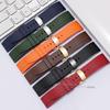 Wasserdichtes Gummi-Uhrenarmband für Seiko TPU-Armband für Rolex Schnellverschluss Silikon-Schmetterlingsschließe Taucherarmband 20mm 22mm 24mm