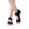 Women's Open-Toe & Open-Back Anti-Slip Yoga Socks with Five-Finger Design
