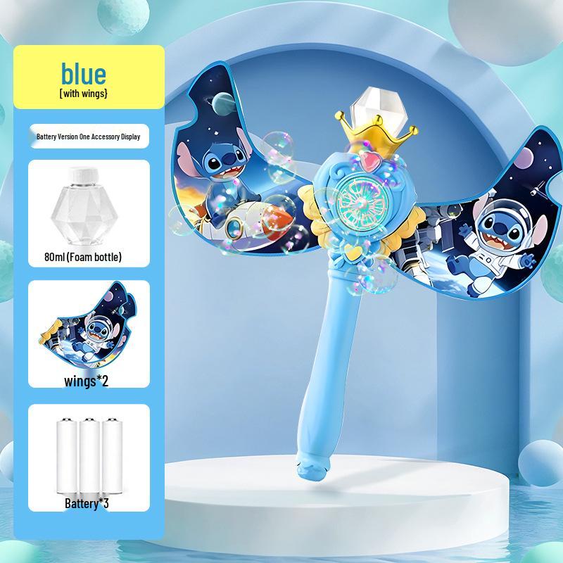 Unicorn Electric Bubble Maker: Kids' Automatic Light-Up Bubble Gun Gift
