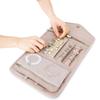 1pc Portable Jewelry Storage Bag Classified Jewelry Bag Travel Jewelry Pouch Earrings Rings Hair Accessories Organizer  Bags
